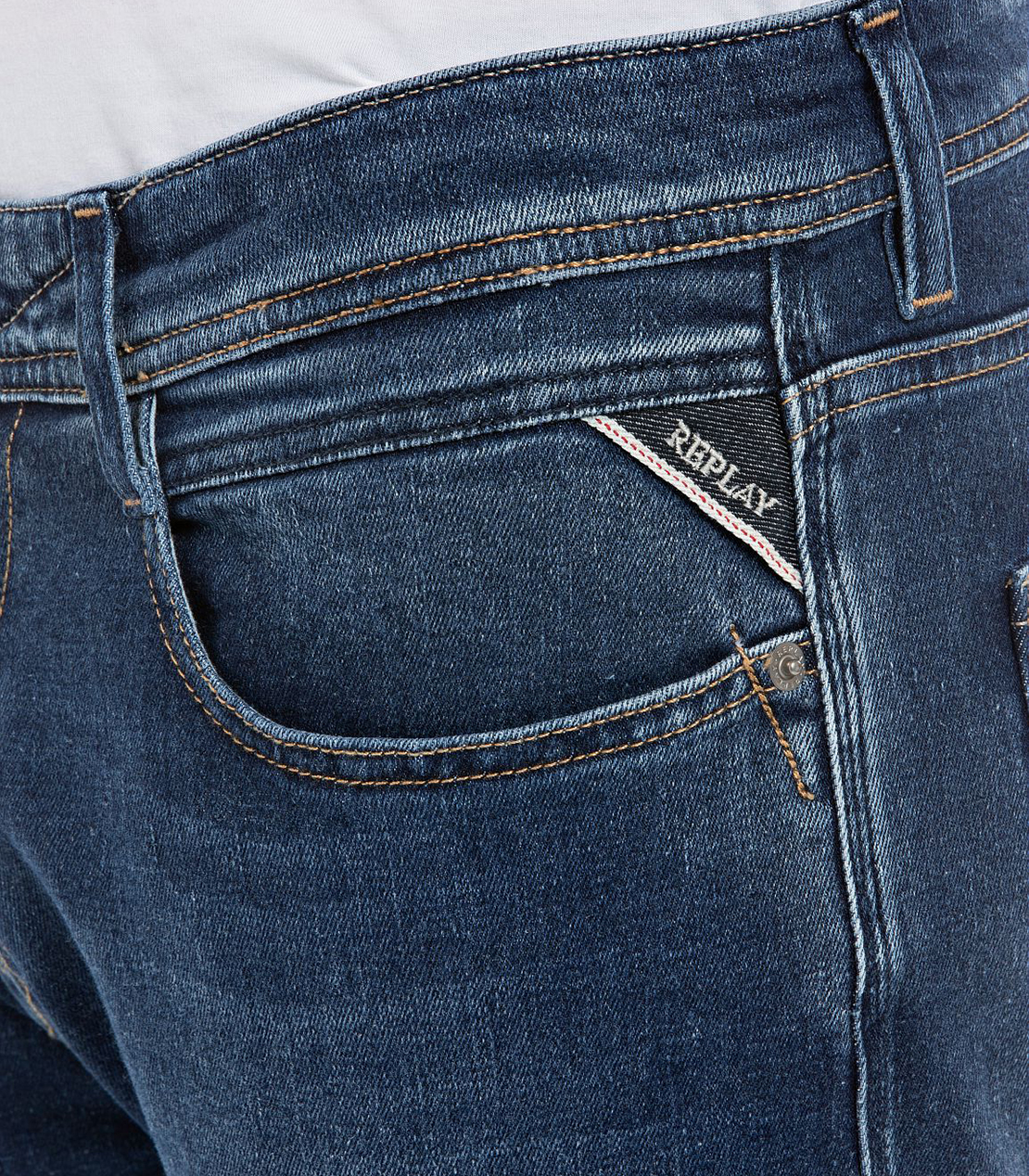 コンフォート ROCCO インディゴストレッチデニム 詳細画像 ダークブルー 6